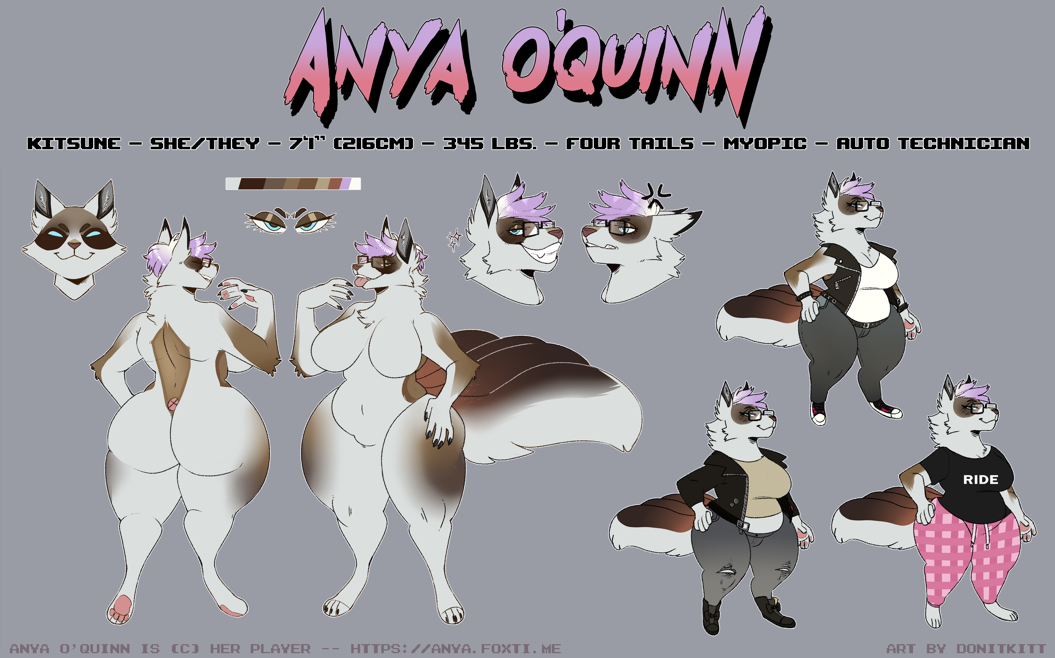 anya ref sheet